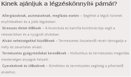 Légzéskönnyítő párna - Image 2