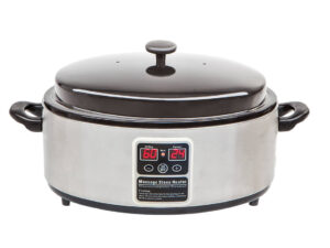 Digitális lávakő melegítő edény (18L)